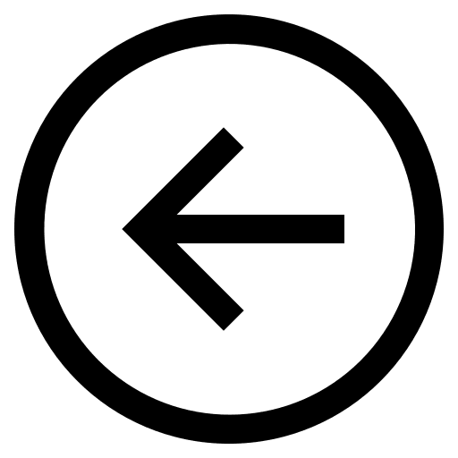 Left Arrow in Circle (CoreUI Free) Free Open-Source SVG Icon (CoreUI Free)