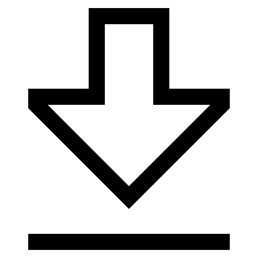 Thick Arrow Pointing Downward (CoreUI Free) Free Open-Source SVG Icon (CoreUI Free)