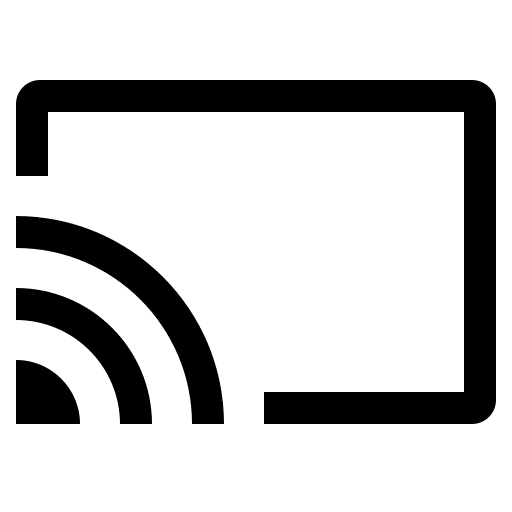 Cast Device Free Open-Source SVG Icon (CoreUI Free)