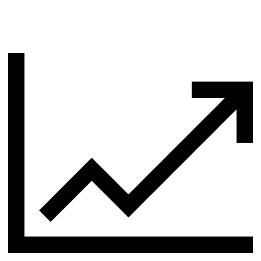 Line Chart Representation Free Open-Source SVG Icon (CoreUI Free)