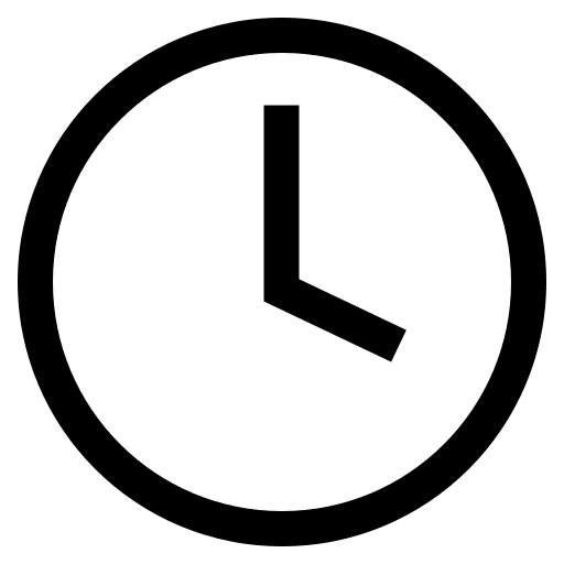 Clock (CoreUI Free) Free Open-Source SVG Icon (CoreUI Free)