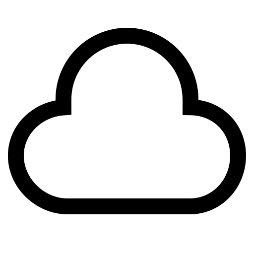Cloud Storage Service Free Open-Source SVG Icon (CoreUI Free)