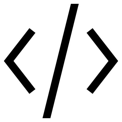 Code Snippet Free Open-Source SVG Icon (CoreUI Free)