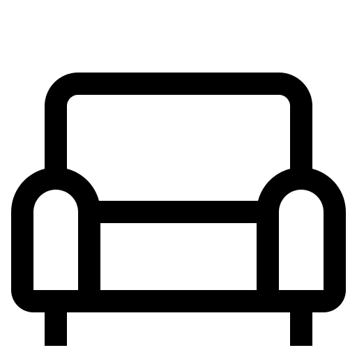 Couch Furniture Free Open-Source SVG Icon (CoreUI Free)