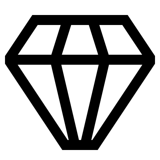 Diamond Shape Free Open-Source SVG Icon (CoreUI Free)