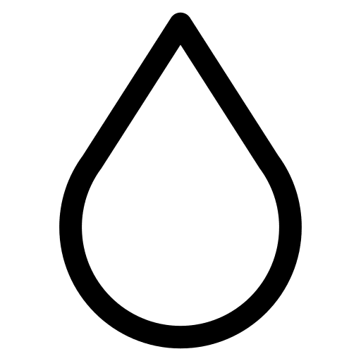 Water Drop Free Open-Source SVG Icon (CoreUI Free)