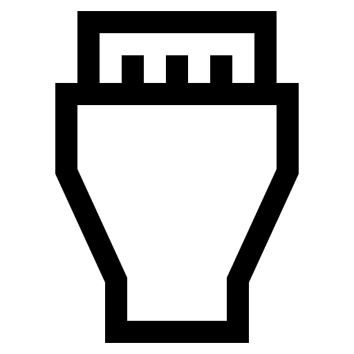 HDMI Input Port Free Open-Source SVG Icon (CoreUI Free)