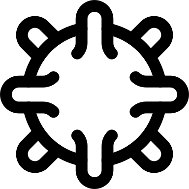 COVID-19 Virus Variant 2 Free Open-Source SVG Icon (Covid Icons)