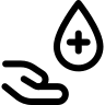 Liquid Hand Sanitizer for Personal Hygiene (Covid Icons) Free Open-Source SVG Icon