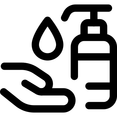 Hand Sanitizer Liquid Drop for Personal Hygiene Free Open-Source SVG Icon (Covid Icons)