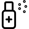 Hand Sanitizer Spray for Personal Hygiene Free Open-Source SVG Icon