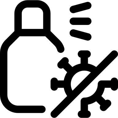 Hand Sanitizer Spray for Virus Protection (Personal Hygiene) Free Open-Source SVG Icon (Covid Icons)