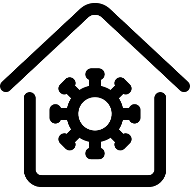 Quarantine Place House Free Open-Source SVG Icon (Covid Icons)