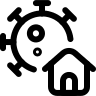 Quarantine Place House (Covid Icons) Free Open-Source SVG Icon