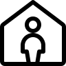 Self Lockdown Quarantine Location (Filled) Free Open-Source SVG Icon