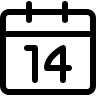 Quarantine Place Time Calendar Day Free Open-Source SVG Icon