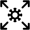 Virus Transmission Expansion (Covid) Free Open-Source SVG Icon