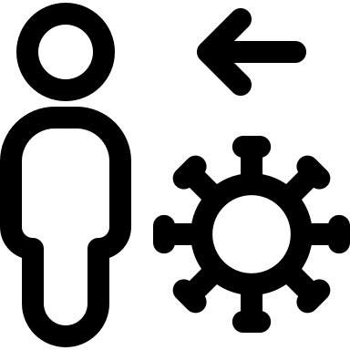 Human Virus Transmission (Covid Icons) Free Open-Source SVG Icon (Covid Icons)