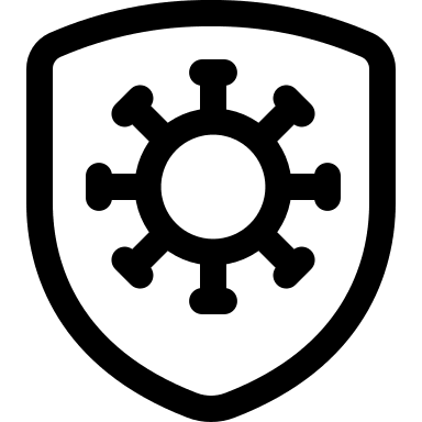 Vaccine Protection Shield Free Open-Source SVG Icon (Covid Icons)