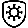 Vaccine Protection Shield Free Open-Source SVG Icon