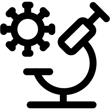 Virus Lab Research Microscope Free Open-Source SVG Icon (Covid Icons)