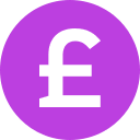 British Pound Currency Symbol Free Open-Source SVG Icon