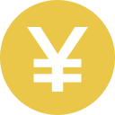 Japanese Yen Currency Symbol Free Open-Source SVG Icon