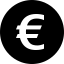 Euro Currency Symbol Free Open-Source SVG Icon