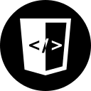 HTML Markup Language Free Open-Source SVG Icon