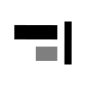Right Alignment Tool Free Open-Source SVG Icon