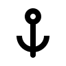 Anchor Symbol Free Open-Source SVG Icon