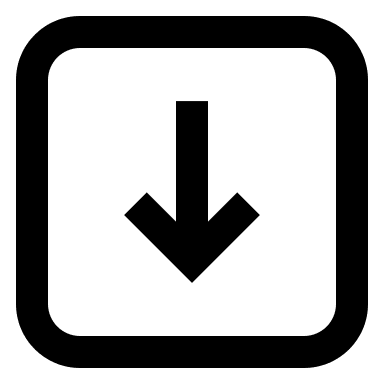 Right Arrow Downward Free Open-Source SVG Icon (css.gg)