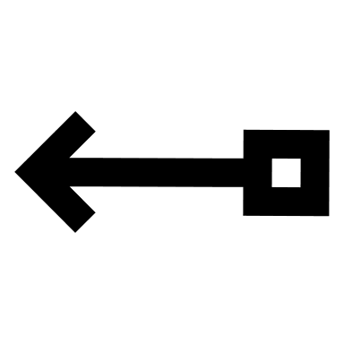 Long Left Arrow (CSS.GG) Free Open-Source SVG Icon (css.gg)