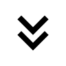 Double Down Chevron Arrow Free Open-Source SVG Icon