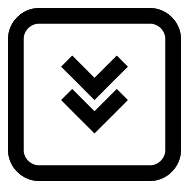 Right Double Chevron Down Arrow Free Open-Source SVG Icon (css.gg)