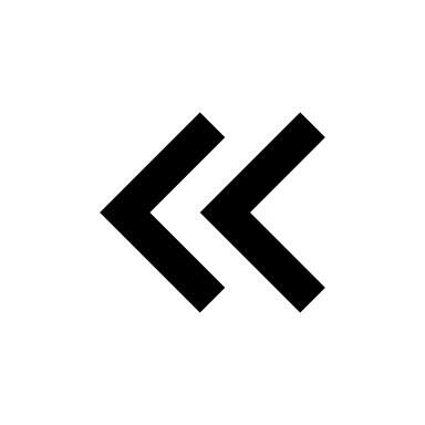 Double Chevron Left Arrow (CSS.GG) Free Open-Source SVG Icon (css.gg)