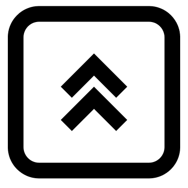 Double Chevron Up Arrow (Right) Free Open-Source SVG Icon (css.gg)