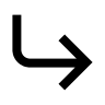 Corner Down Right Arrow Free Open-Source SVG Icon