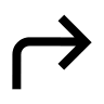 Corner Up Right Arrow Free Open-Source SVG Icon