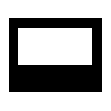 Bottom Dock Menu (CSS.GG) Free Open-Source SVG Icon (css.gg)