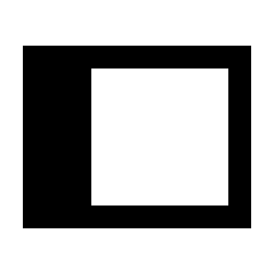 Left Dock Panel (CSS.GG) Free Open-Source SVG Icon (css.gg)