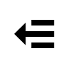 Move Left Direction Arrow Free Open-Source SVG Icon