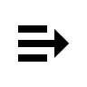 Move Right Directional Arrow Free Open-Source SVG Icon