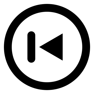 Previous Track Play Button (Outline) Free Open-Source SVG Icon (css.gg)