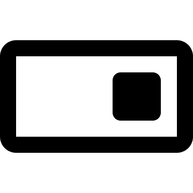 Toggle Square Off Switch (CSS.GG) Free Open-Source SVG Icon (css.gg)