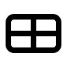 Day View Layout Free Open-Source SVG Icon