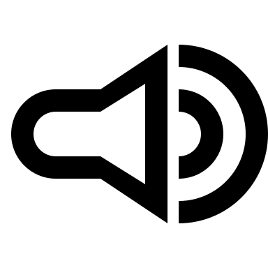 Volume Control (CSS.GG) Free Open-Source SVG Icon (css.gg)