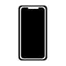 Apple iPhone Smartphone Free Open-Source SVG Icon