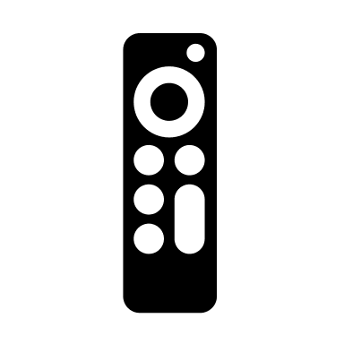 Apple TV Gen 2 Remote Control Free Open-Source SVG Icon (Custom Brand Icons)