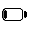 Critical Battery Level Free Open-Source SVG Icon